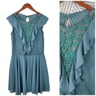 Weissman Dance Costume Sz La Large Adult I Want To Write You A Song 10849 Green 