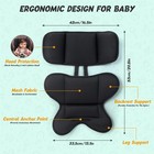 Universal Car Seat Cushion For Baby Newborn Insert For Car Seat Head Support    