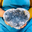 5 Lb Large Natural Celestite Geode Crystal Cluster Healing Specimen 4475
