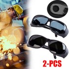 2pcs Welding Safety Glasses Goggles For Plasma Or Gas Cutting Welding Shade