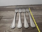 Towle Beaded Antique 18 0 Stainless Dinner Forks Set Of 4 Germany 