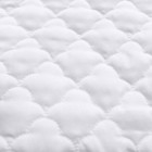 Waterproof Fitted Pack And Play Mattress Protector 39  X 27  - Quilted  Noise   