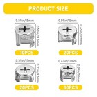 80pcs Connecting Cam Lock Connectors Fittings  Lock Nuts For Furniture  Conne
