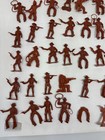 Vintage 1960 Marx Toys Fort Apache Play Set Cowboys Indians Figures