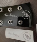 Tony Iommi Custom Old Boy Sg Guitar Uv Dtf Headstock Sticker Decal Logo Silver G