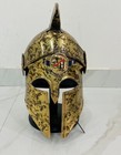 Medieval Steel Antique Corinthian Helmet Knight King Roman Armor Helmet W stand
