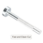 Eyelet Hole Punch Die Tool 3mm 45  Steel Grommet Setter Install Tool With Base