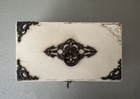 Antique English Victorian Lacquered Tea Caddy Box