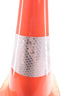 6 Pack 12  Traffic Cones Safety Road Orange Pvc 3m Reflective Stackable Parking