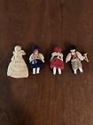 Antique Miniature Bisque Hertwig Carl Horn Dolls Original Germany Lot 4