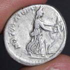 Ancient Roman Republic Silver Denarius Coin 48bc Ceres Liber Pansa Caetronianus