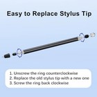3pcs Stylus Pen Touch Screen Rubber Tip Styluses For Ipad Tablet Android Phone