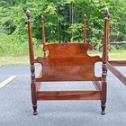 Twin  Traditional-style Mahogany Four-poster Bed Frames Vintage Read