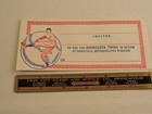 1960 s Minnesota Twins Metropolitan Stadium Game Ticket Envelope