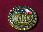 Official President Trump Challenge Coin -commander In Chief-45th   47th -2025