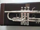 Trumpet Ab-190s New Trumpet Silver Plateds Gilding Instruments Performance