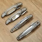 4x Chrome Door Handles Left right For Gmc Chevy Tahoe Yukon Sierra Denali 07-13
