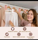 Cedar Blocks 48 Pieces For Clothes Storage 6 Hangers 24 Rings 18 Blocks New