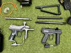 Spyder Electra   Spyder Mr1 Paintball Marker Lot W  Gear  Harness  Pods  Barrels