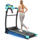 3 0hp Foldable Treadmill For Home Electric Quiet Folding Running Jogging Machine