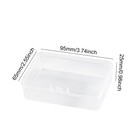 5-50pack Playing Card Deck Cases Clear Plastic Game Card Box Holder Organizer