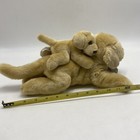 Rare Russ Yomiko Classics Golden Retriever Plush Puppy Dog Stuffed Mommy   Baby