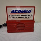 Vintage Ac Delco Lighted Am fm Advertising Radio Sign Gas   Oil 