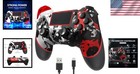 Wireless Controller For Ps4 Slim Pro Windows Pc Bluetooth Rechargeable