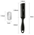 3 Pack Hair Razor Comb Hair Thinning Comb Slim Haircuts Cutting Tool