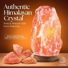 Himalayan Salt Lp 8-10 Inch  7-11 Lb  With Dimmable Switch And