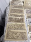 Lot Of  14 Vtg  Craftaid Billfold Leather Carving Templates Fishing Birds Hunt