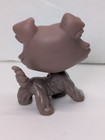Lps Littlest Pet Shop Grey Gray Collie Dog  67 Blue Eyes Rare Magnetic 