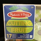 Melissa   Doug Wooden Cutting Fruit 17 Piece Set