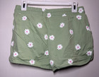Girls  Knit Pull-on Shorts - Cat   Jack Green Floral Xl  14  Plus