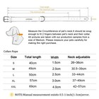 Adjustable Nylon Dog Collar For Small Medium Large Dogs Stylish Solid Pet Collar