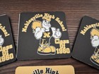 Noblesville High School Class Of 1960 Mascot 4pc Non-slip Rubber Coasters