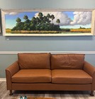 24  X 96   Highwaymen Style - All Knife Florida Oil Painting Mark Stanford Coa