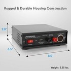Pyramid Psv150 Desktop Bench Power Supply  Ac-to-dc Power Converter  12 Amp 