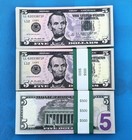 1 000 Pieces Of  5 Replica Fake Dollars Money Prop For Pranks   Movie Production