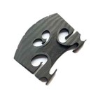 4 4 Violin Carbon Fiber Bridge-pre Carved  Use Directly-black Replacement Sound