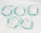 10 Pack Oxygen Nasal Cannula For Adult  Soft-touch Tubing With 7 Ft  Green