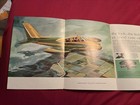 Cessna Factory 310d Brochure 1960 Vintage Light Twin Fold Out Collectable Rare