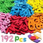 Magnetic Letters Numbers Alphabet Fridge Magnets Plastic Abc 192 Educational Toy