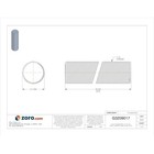 Fully Threaded Rod  1 -14  3 Ft  Steel  Grade B7  Black Oxide Finish 