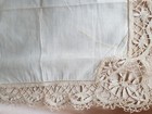 Gorgeous Rare French Hanky bobbin Lace Handkerchief bridal Hankie special Gift