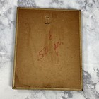 Vintage Silhouette Convex Bubble Picture Glass Reverse Couple Romance Love