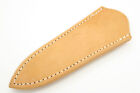 Custom Usa Leather Fixed 4  Blade Dagger Knife Boot Belt Clip Sheath