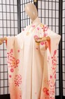 Dear Vanilla Japanese Furisode Silk Kimono Women s Authentic Japan Made Vintage