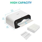 Commercial Paper Towel Dispenser Holder Wall Mount  Multi-fold Trifold White