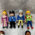 Playmobil Vtg 80   s 90s Figures Mixed Lot Of 8 Princess Policeman Children Astro